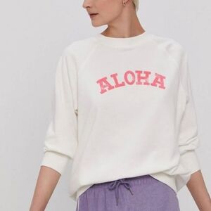 Billabong Keep Tryin Aloha Crewneck Terry Sweatshirt, Size Small